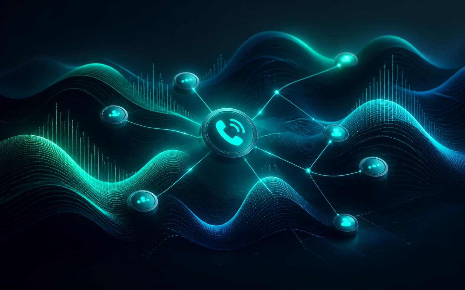 An AI voice agent handling a live sales call
